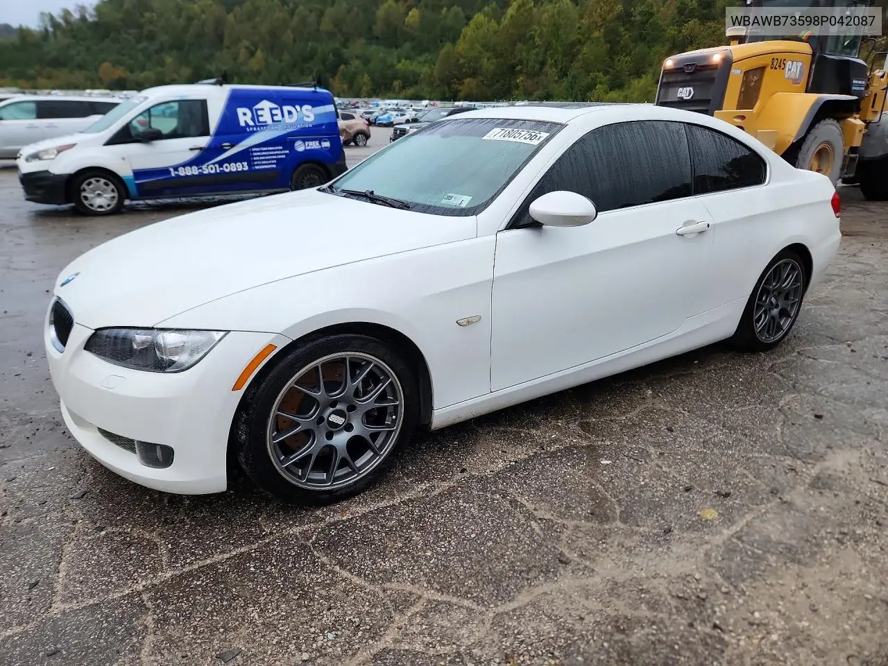 BMW 3ER 2008, VIN WBAWB73598P042087