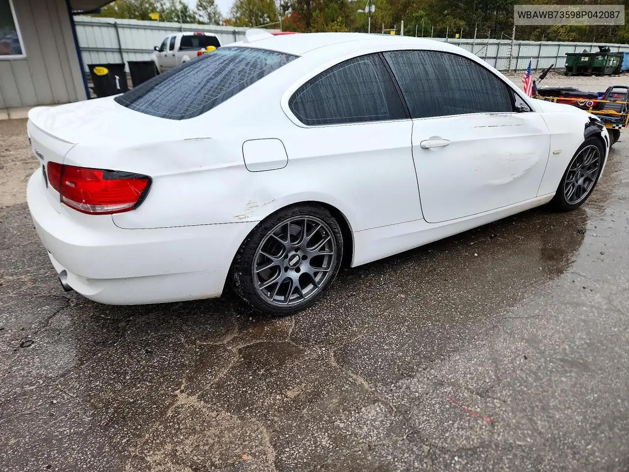 2008 BMW 3ER VIN WBAWB73598P042087 — фото 3