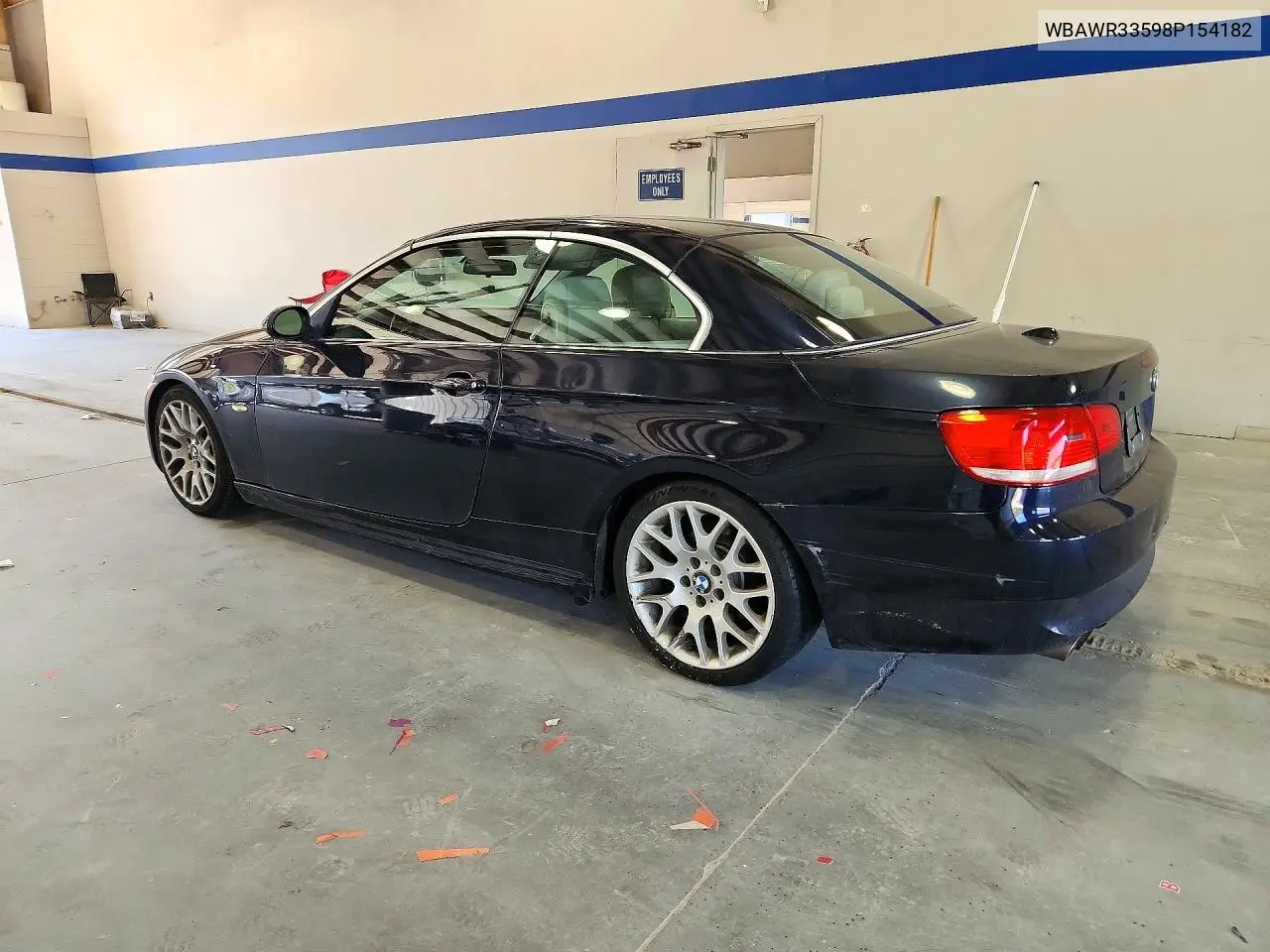 2008 BMW 3ER VIN WBAWR33598P154182 — фото 2