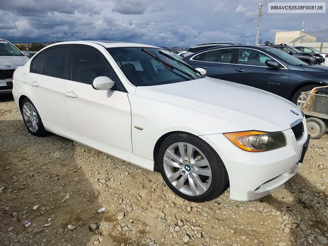 2008 BMW 3ER VIN WBAVC53528F008138 — фото 4