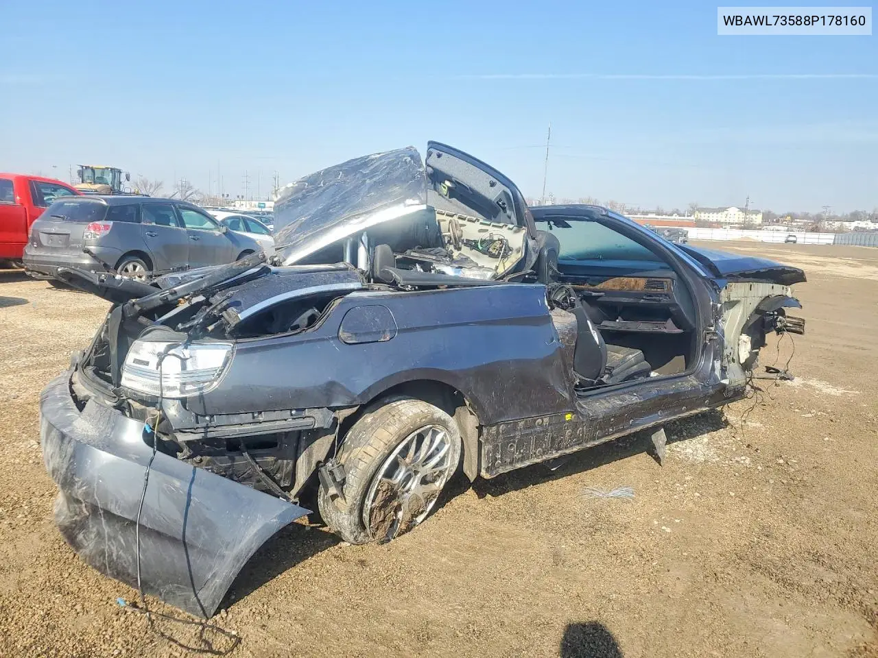 2008 BMW 3ER VIN WBAWL73588P178160 — фото 3