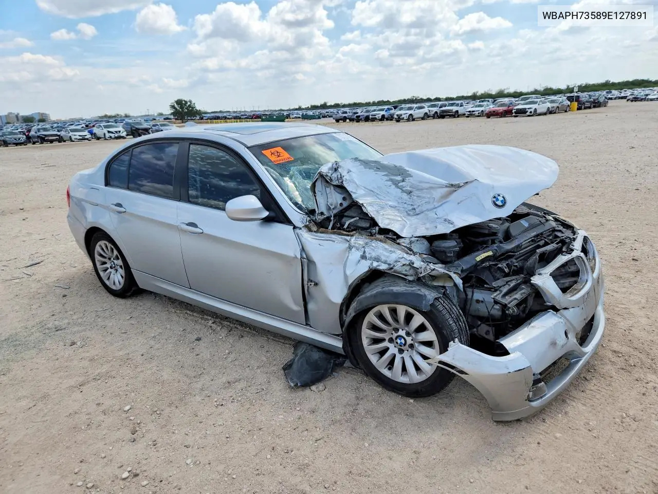 2009 BMW 3ER VIN WBAPH73589E127891 — фото 4