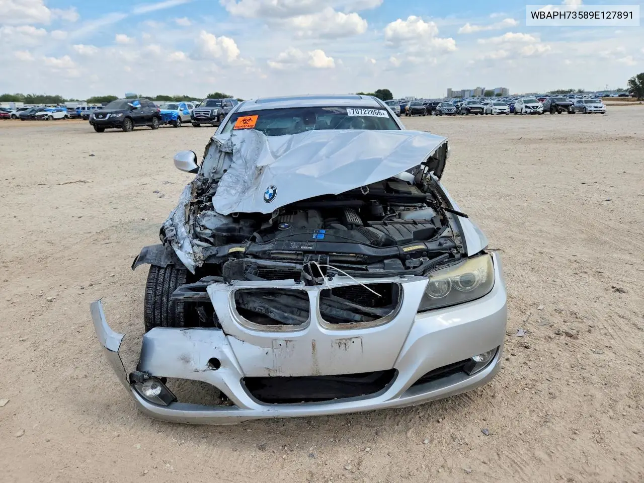 2009 BMW 3ER VIN WBAPH73589E127891 — фото 5