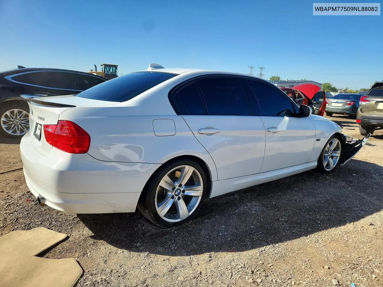 2009 BMW 3ER VIN WBAPM77509NL88082 — фото 3