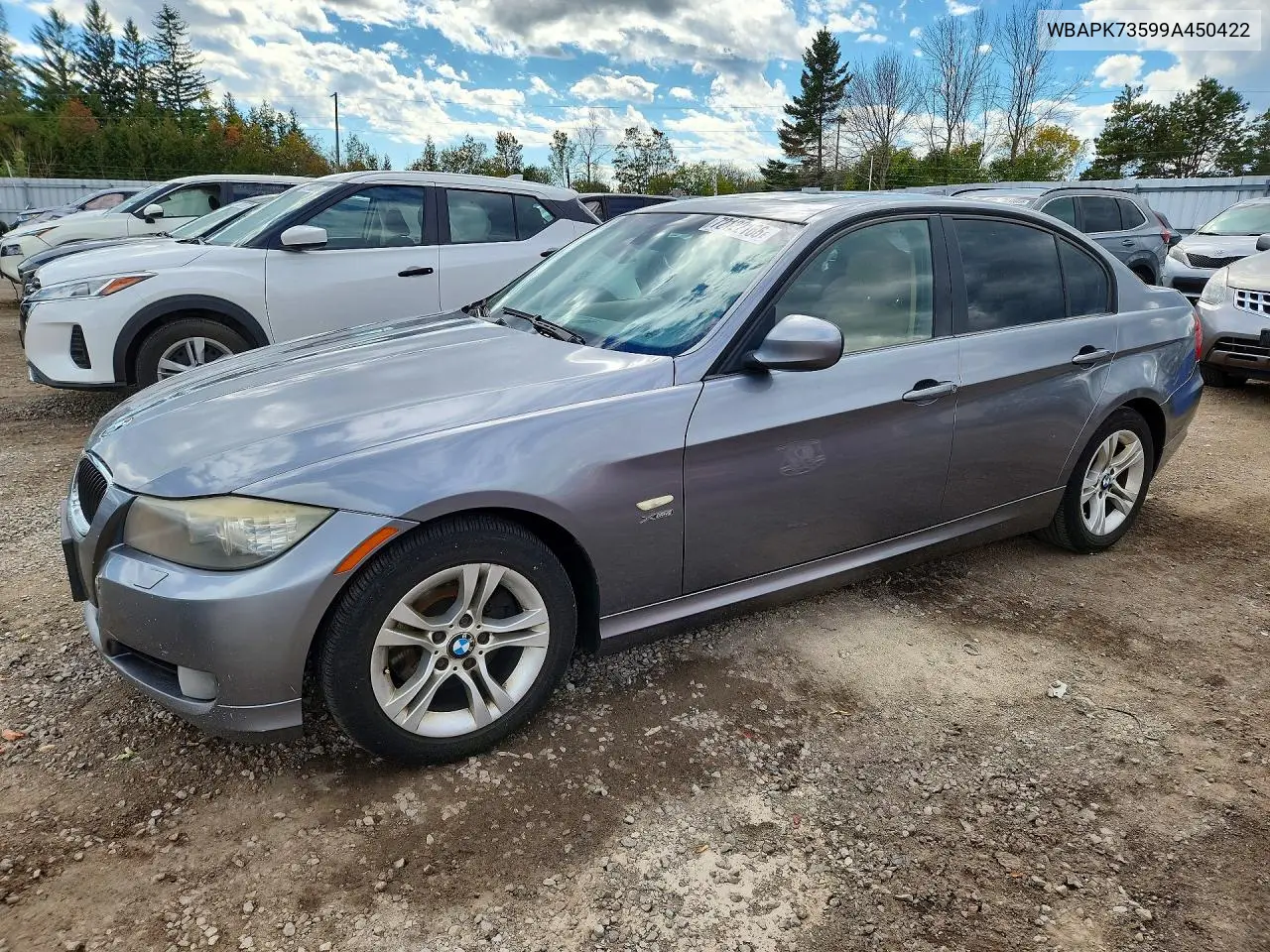 BMW 3ER 2009, VIN WBAPK73599A450422