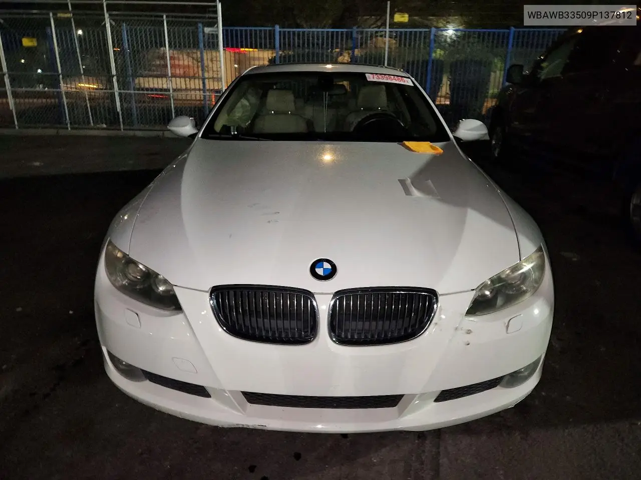 2009 BMW 3ER VIN WBAWB33509P137812 — фото 5