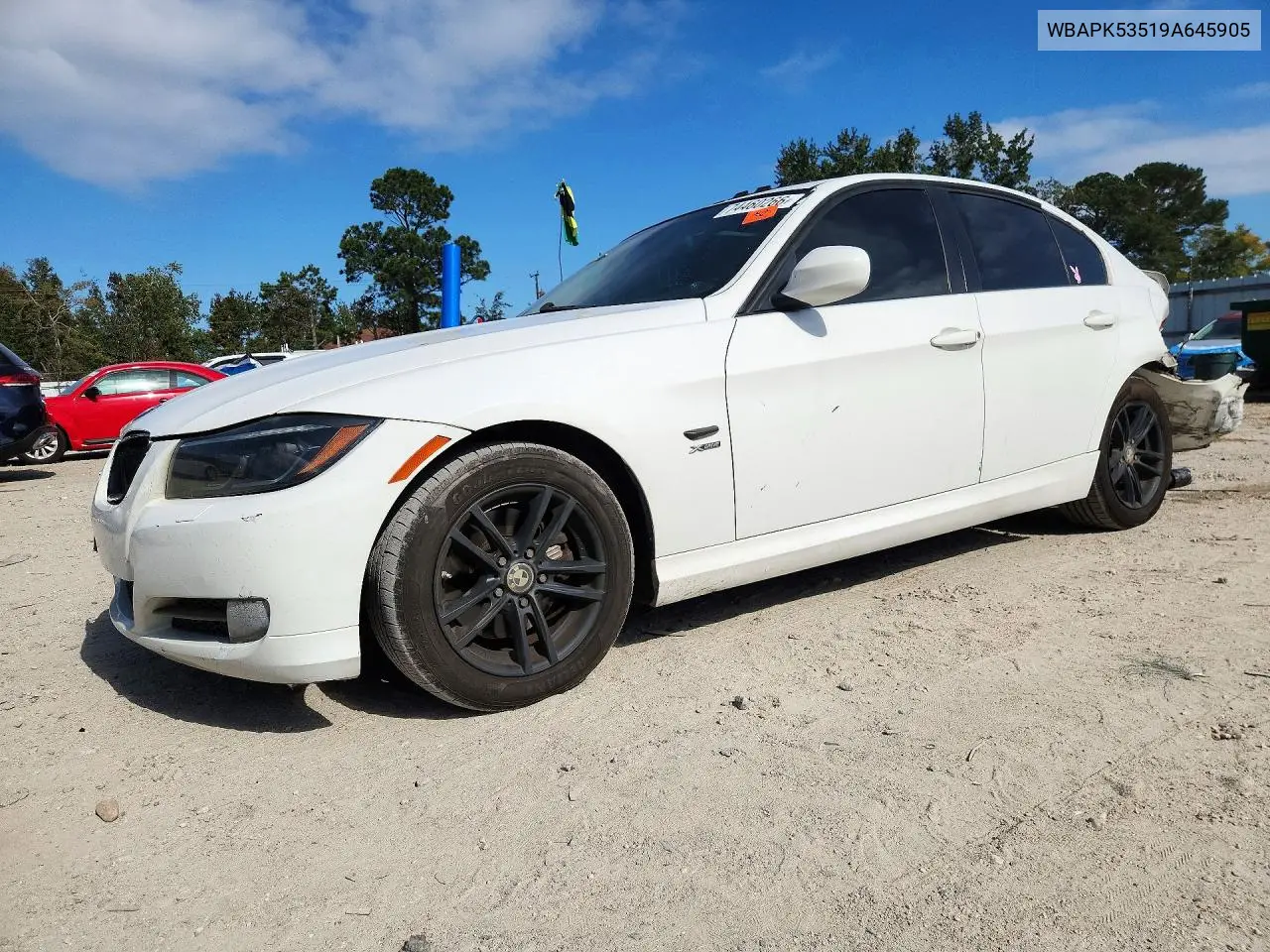 BMW 3ER 2009, VIN WBAPK53519A645905
