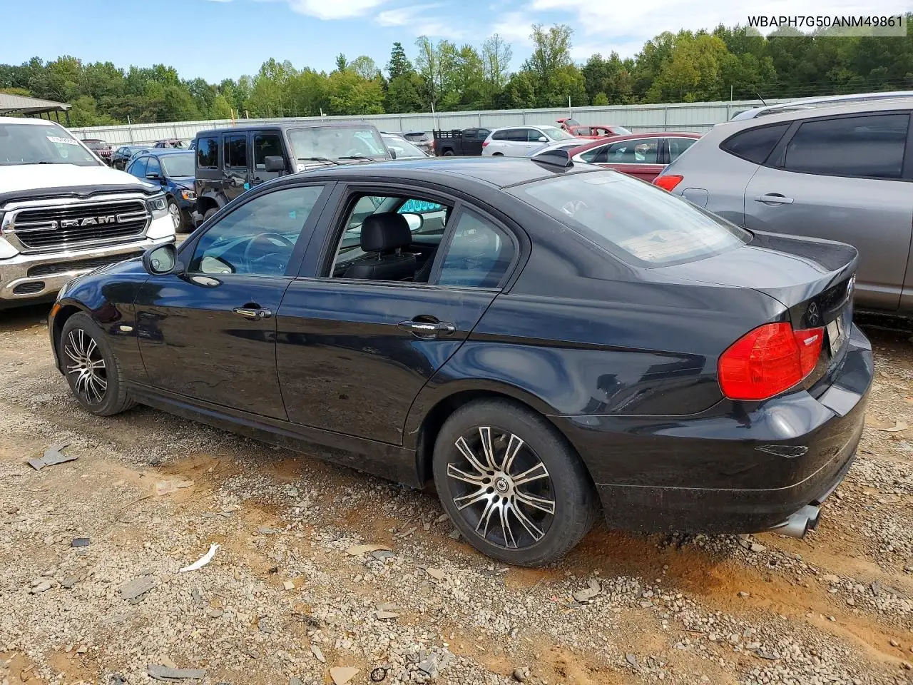 2010 BMW 3ER VIN WBAPH7G50ANM49861 — фото 2
