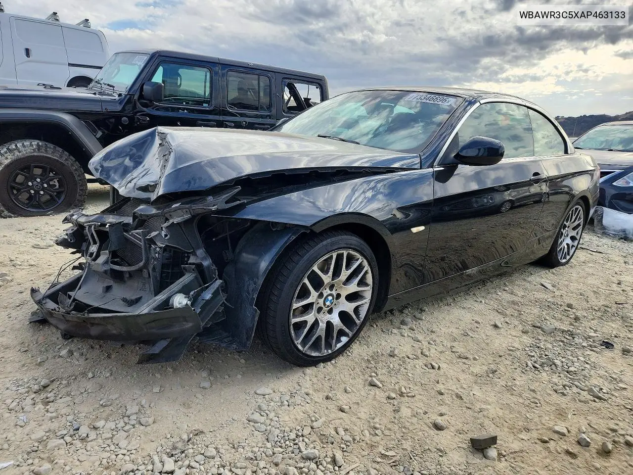 BMW 3ER 2010, VIN WBAWR3C5XAP463133