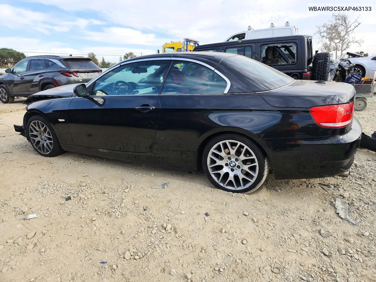 2010 BMW 3ER VIN WBAWR3C5XAP463133 — фото 2