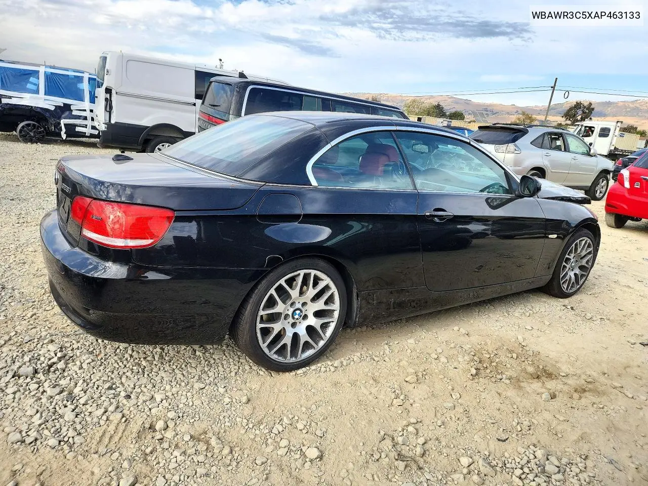 2010 BMW 3ER VIN WBAWR3C5XAP463133 — фото 3