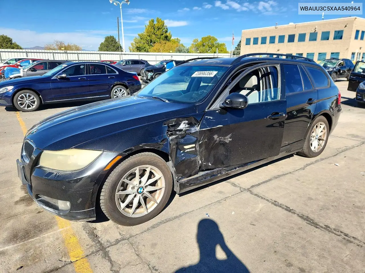 BMW 3ER 2010, VIN WBAUU3C5XAA540964