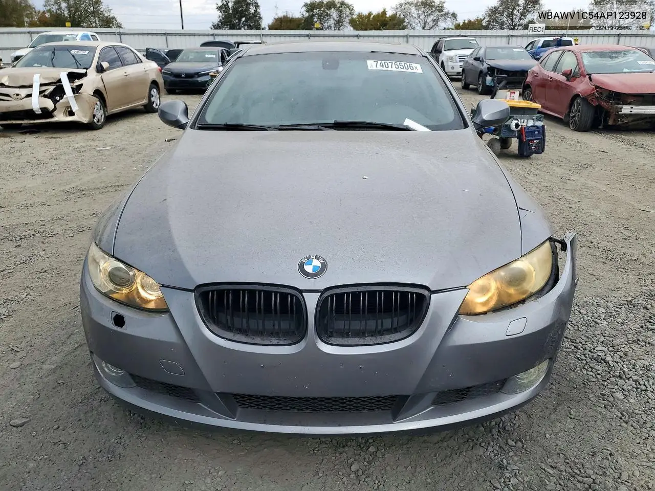 2010 BMW 3ER VIN WBAWV1C54AP123928 — фото 5