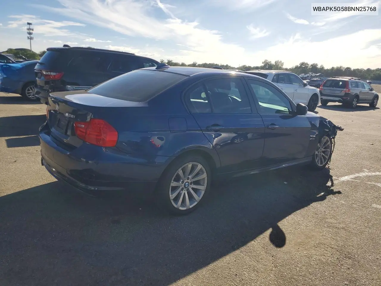 2011 BMW 3ER VIN WBAPK5G58BNN25768 — фото 3