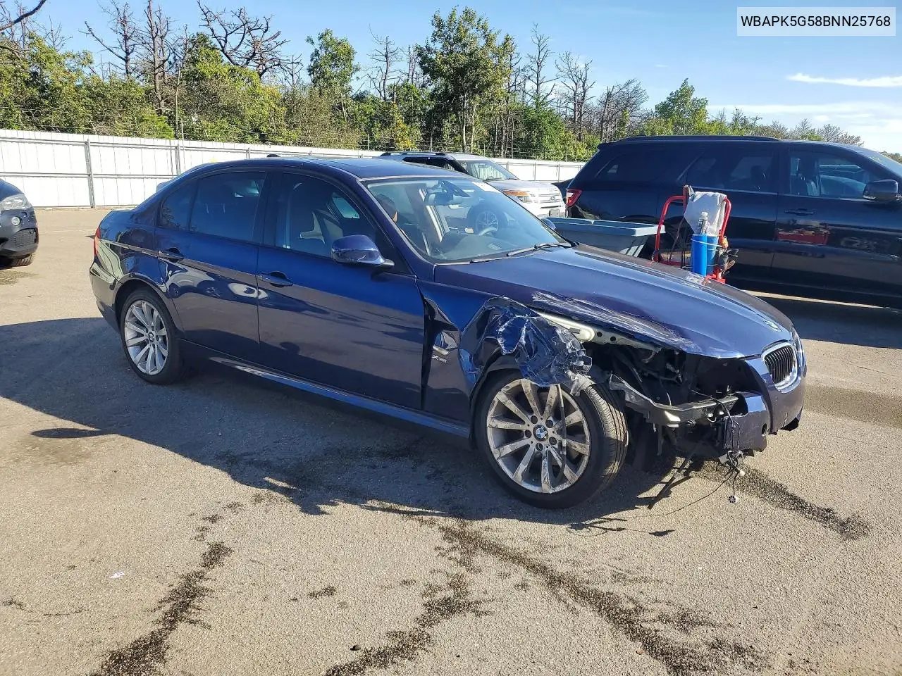 2011 BMW 3ER VIN WBAPK5G58BNN25768 — фото 4