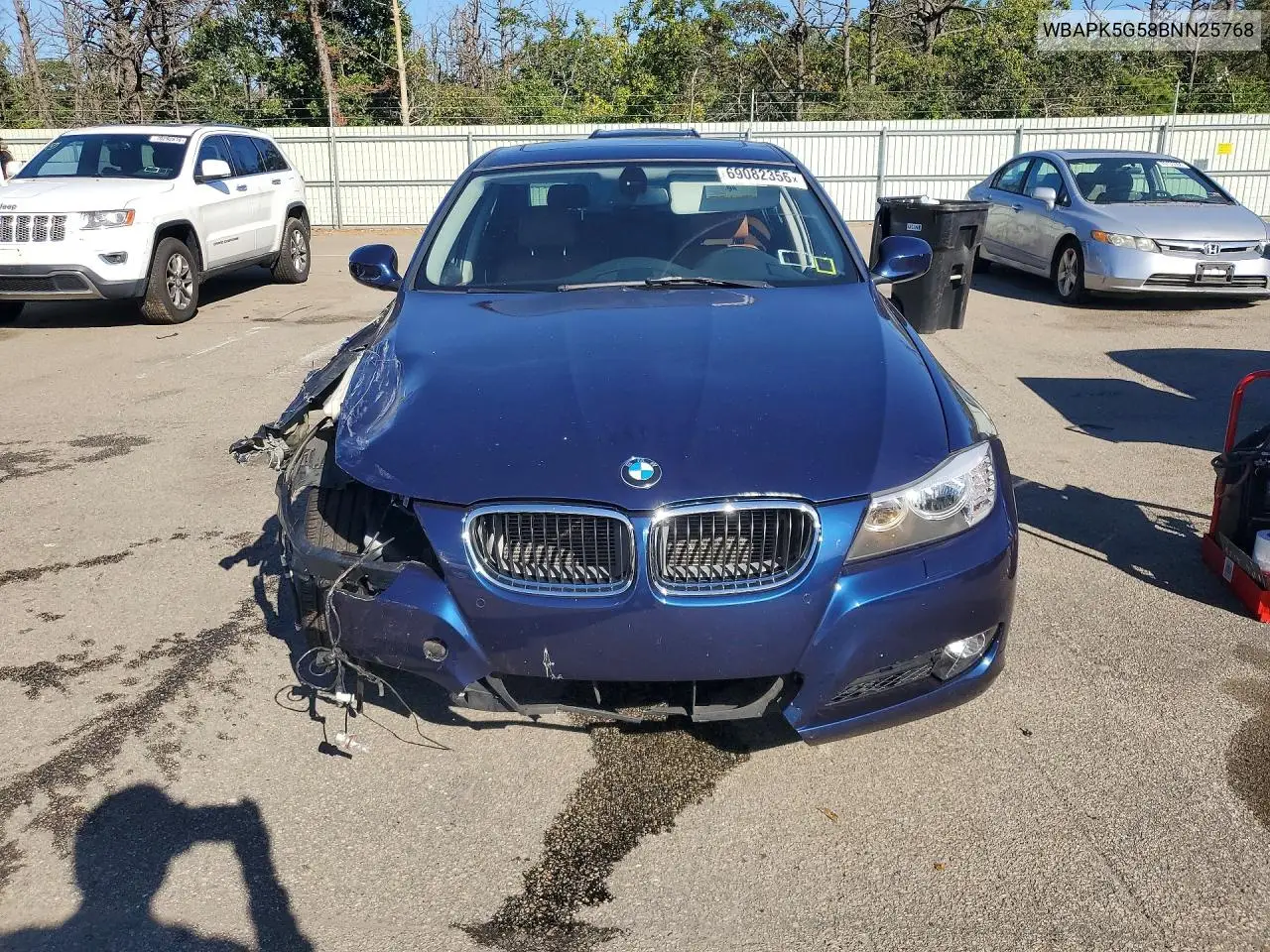 2011 BMW 3ER VIN WBAPK5G58BNN25768 — фото 5