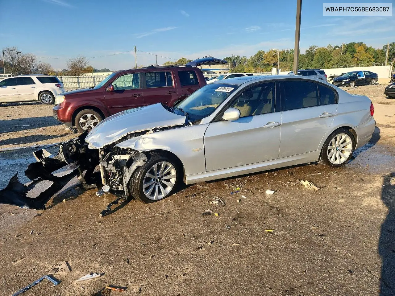 BMW 3ER 2011, VIN WBAPH7C56BE683087