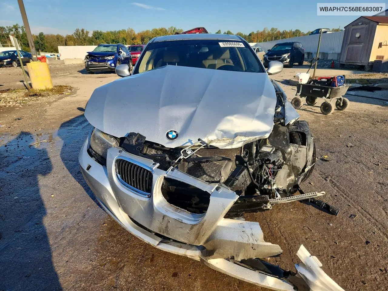 2011 BMW 3ER VIN WBAPH7C56BE683087 — фото 5