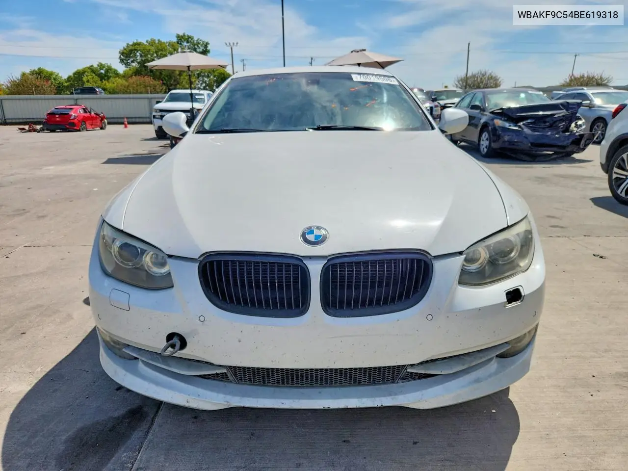 2011 BMW 3ER VIN WBAKF9C54BE619318 — фото 5