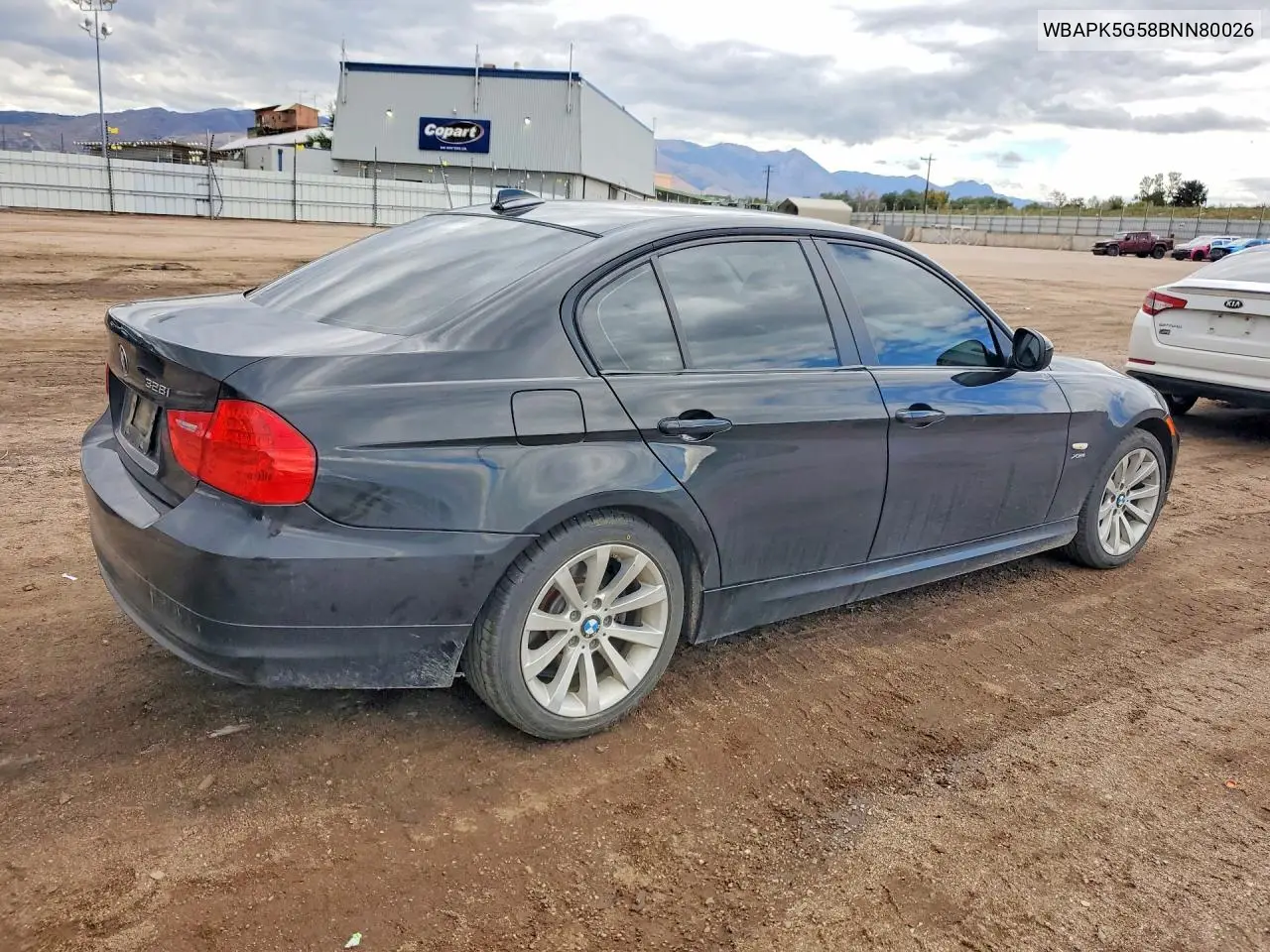 2011 BMW 3ER VIN WBAPK5G58BNN80026 — фото 3