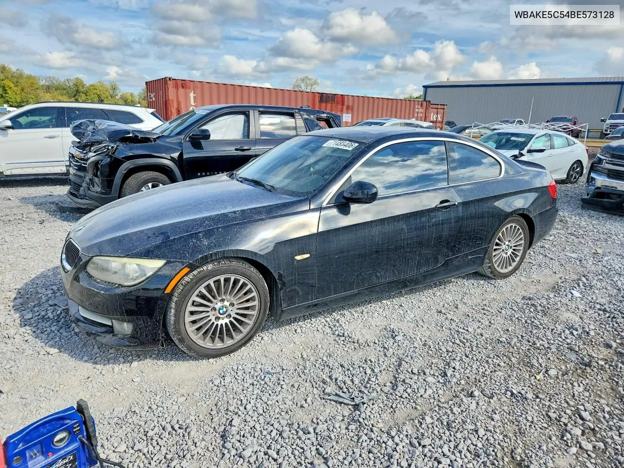 BMW 3ER 2011, VIN WBAKE5C54BE573128