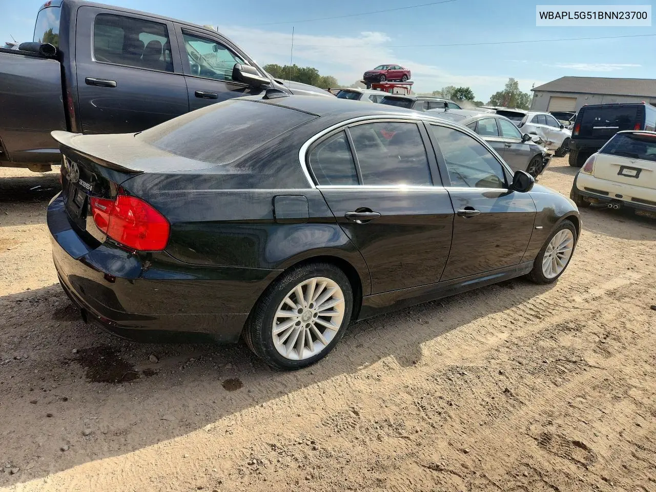 2011 BMW 3ER VIN WBAPL5G51BNN23700 — фото 3