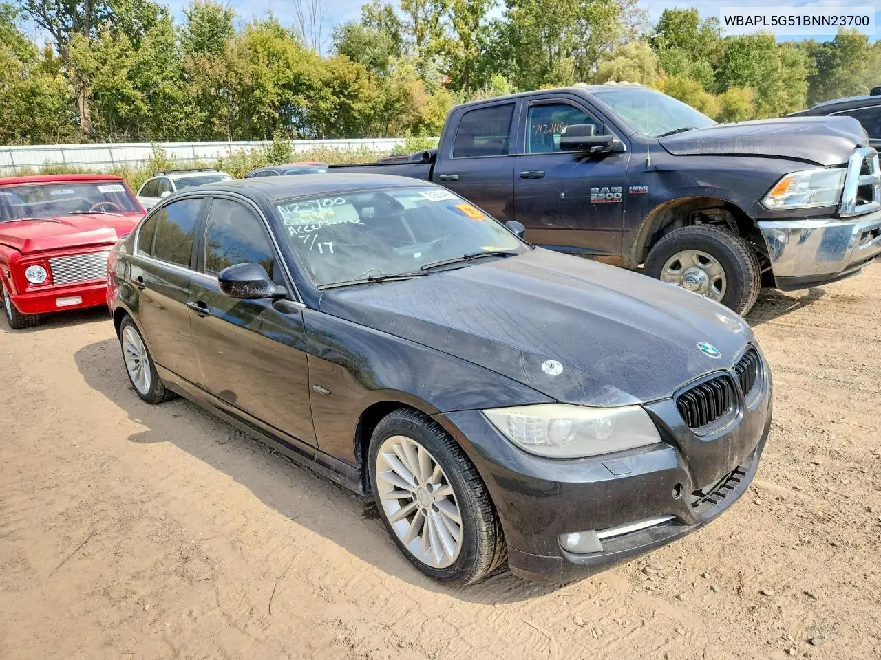 2011 BMW 3ER VIN WBAPL5G51BNN23700 — фото 4