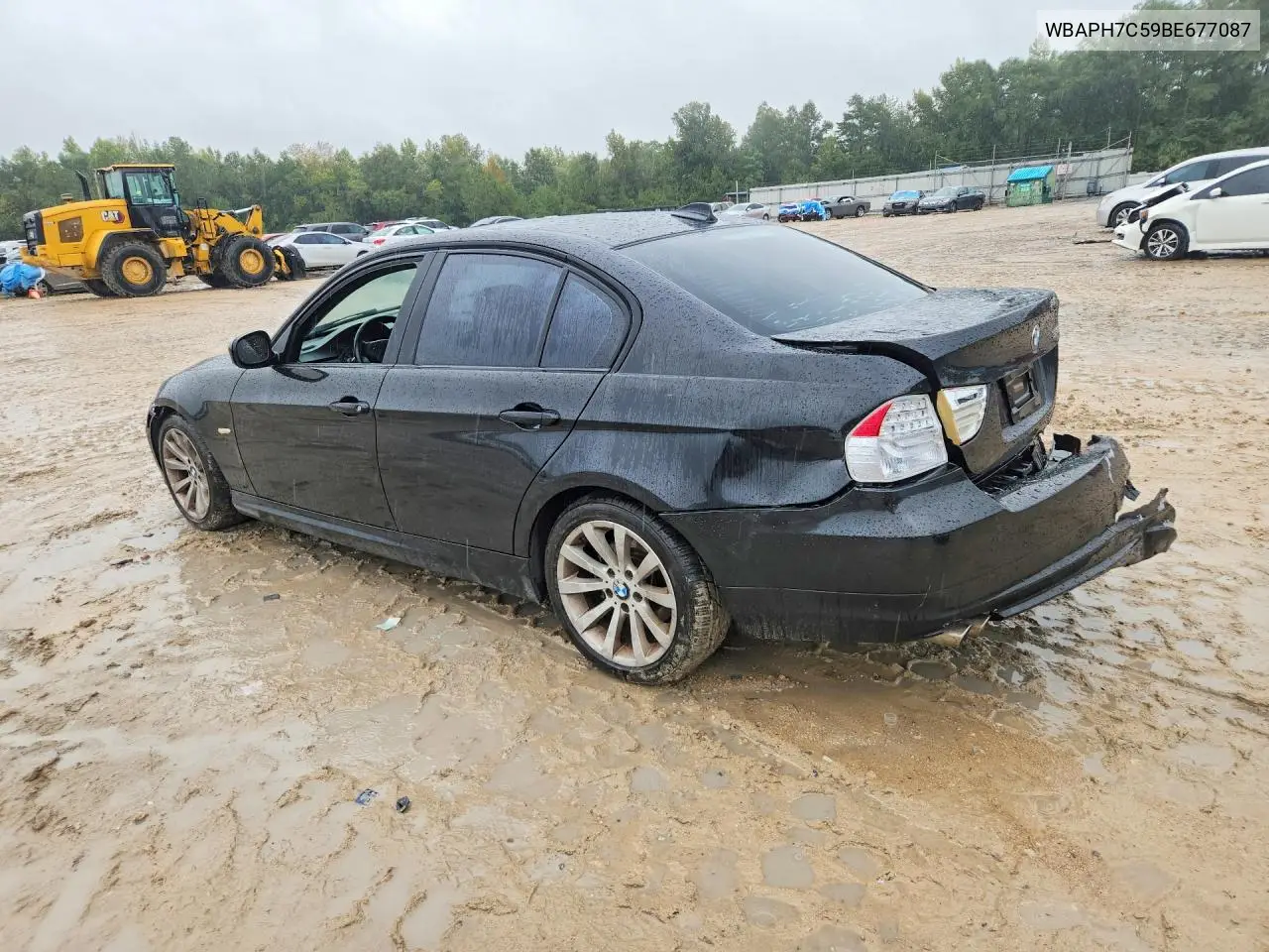 2011 BMW 3ER VIN WBAPH7C59BE677087 — фото 2