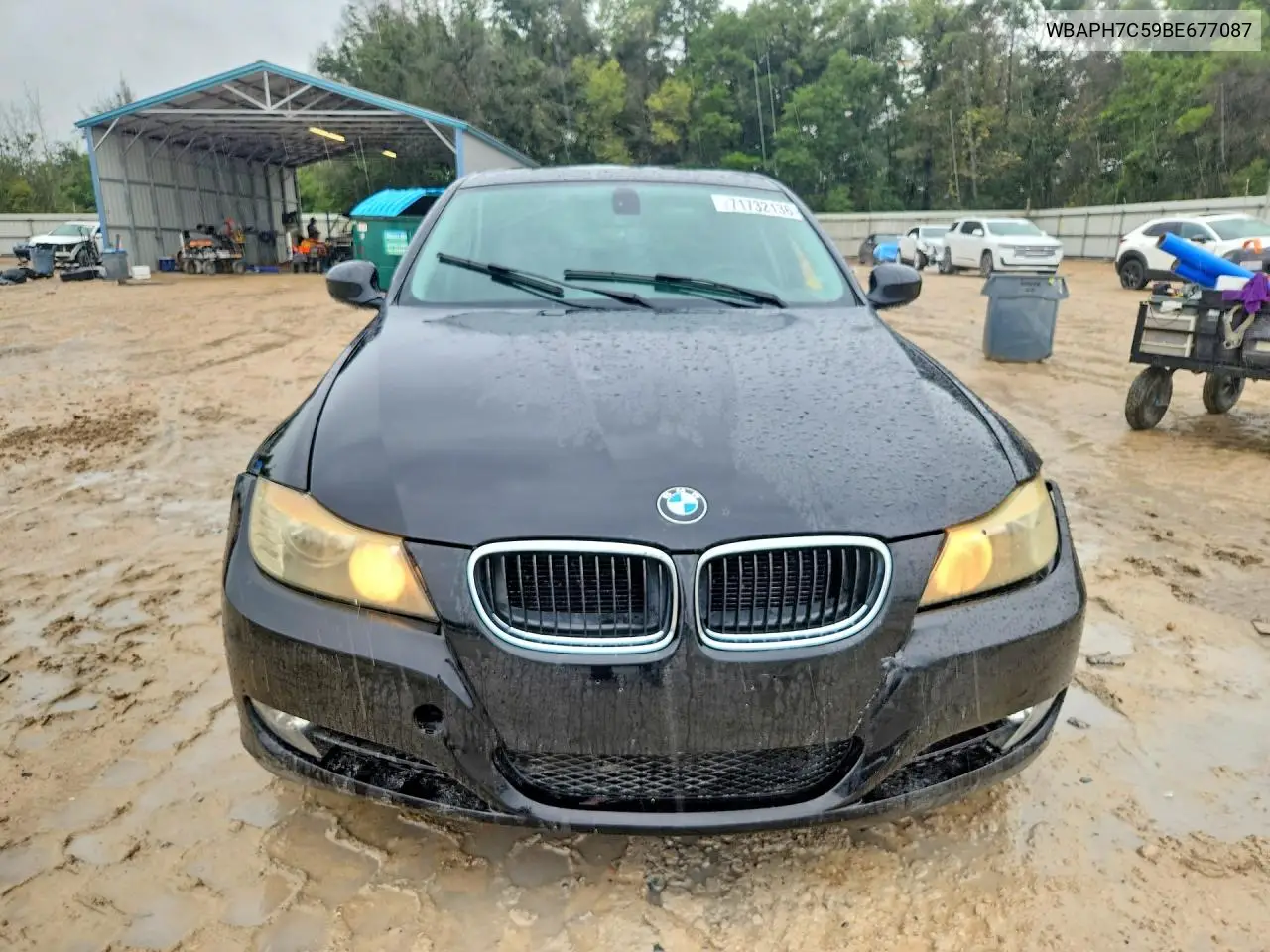 2011 BMW 3ER VIN WBAPH7C59BE677087 — фото 5