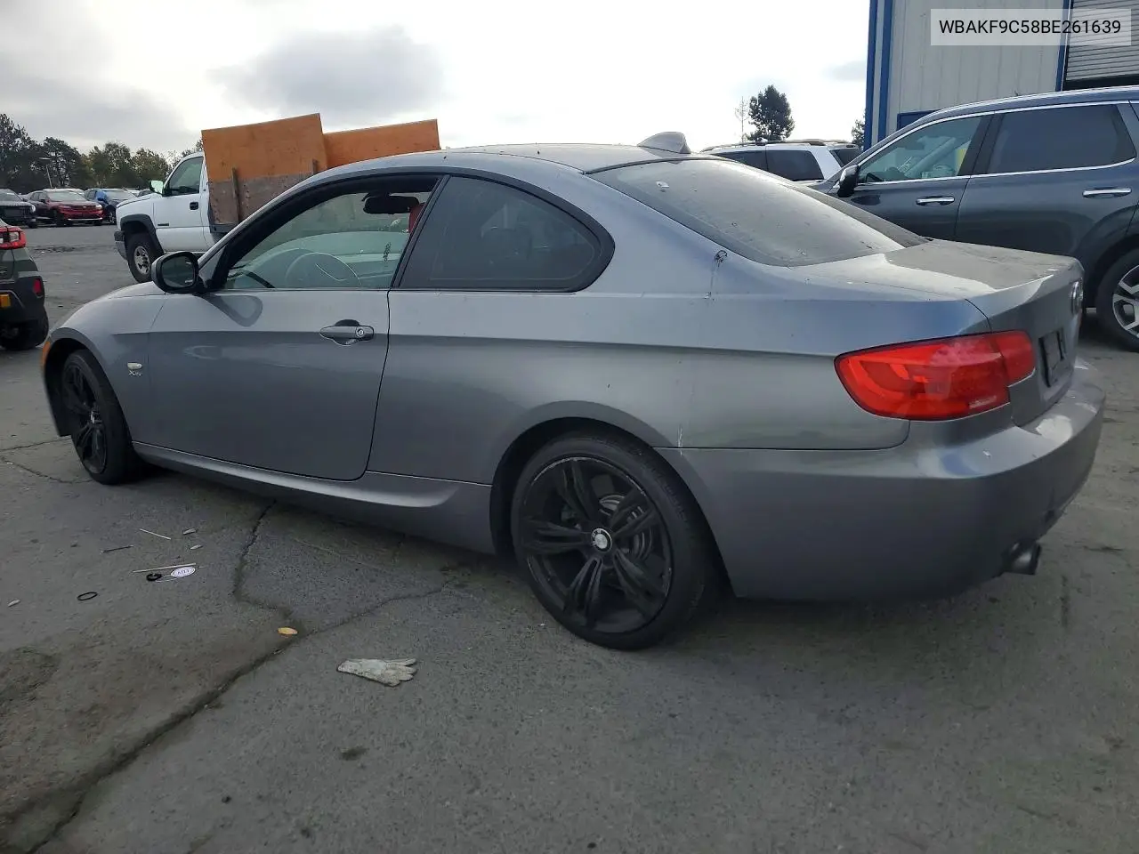 2011 BMW 3ER VIN WBAKF9C58BE261639 — фото 2