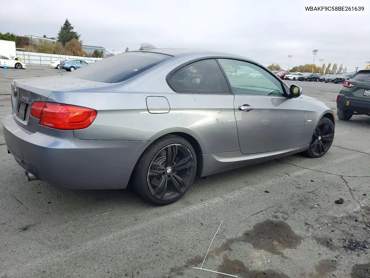 2011 BMW 3ER VIN WBAKF9C58BE261639 — фото 3