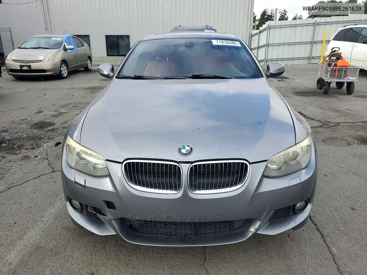 2011 BMW 3ER VIN WBAKF9C58BE261639 — фото 5