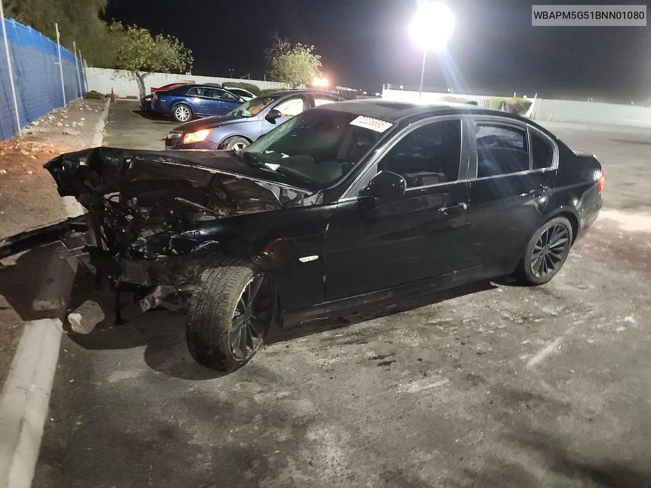 BMW 3ER 2011, VIN WBAPM5G51BNN01080