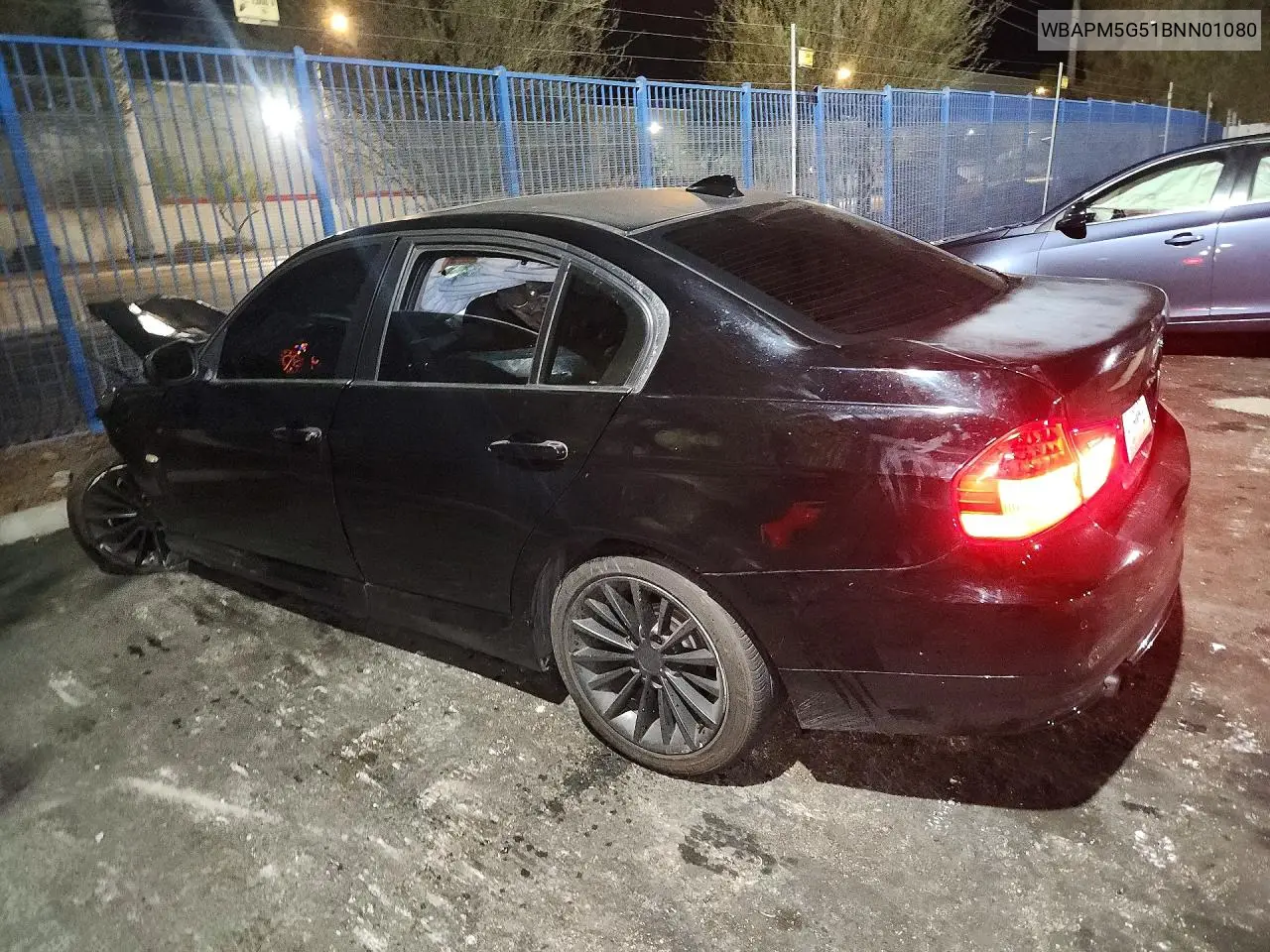 2011 BMW 3ER VIN WBAPM5G51BNN01080 — фото 2