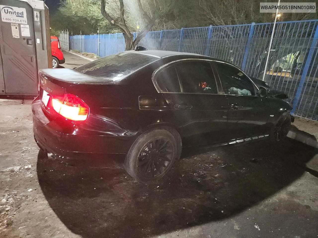 2011 BMW 3ER VIN WBAPM5G51BNN01080 — фото 3