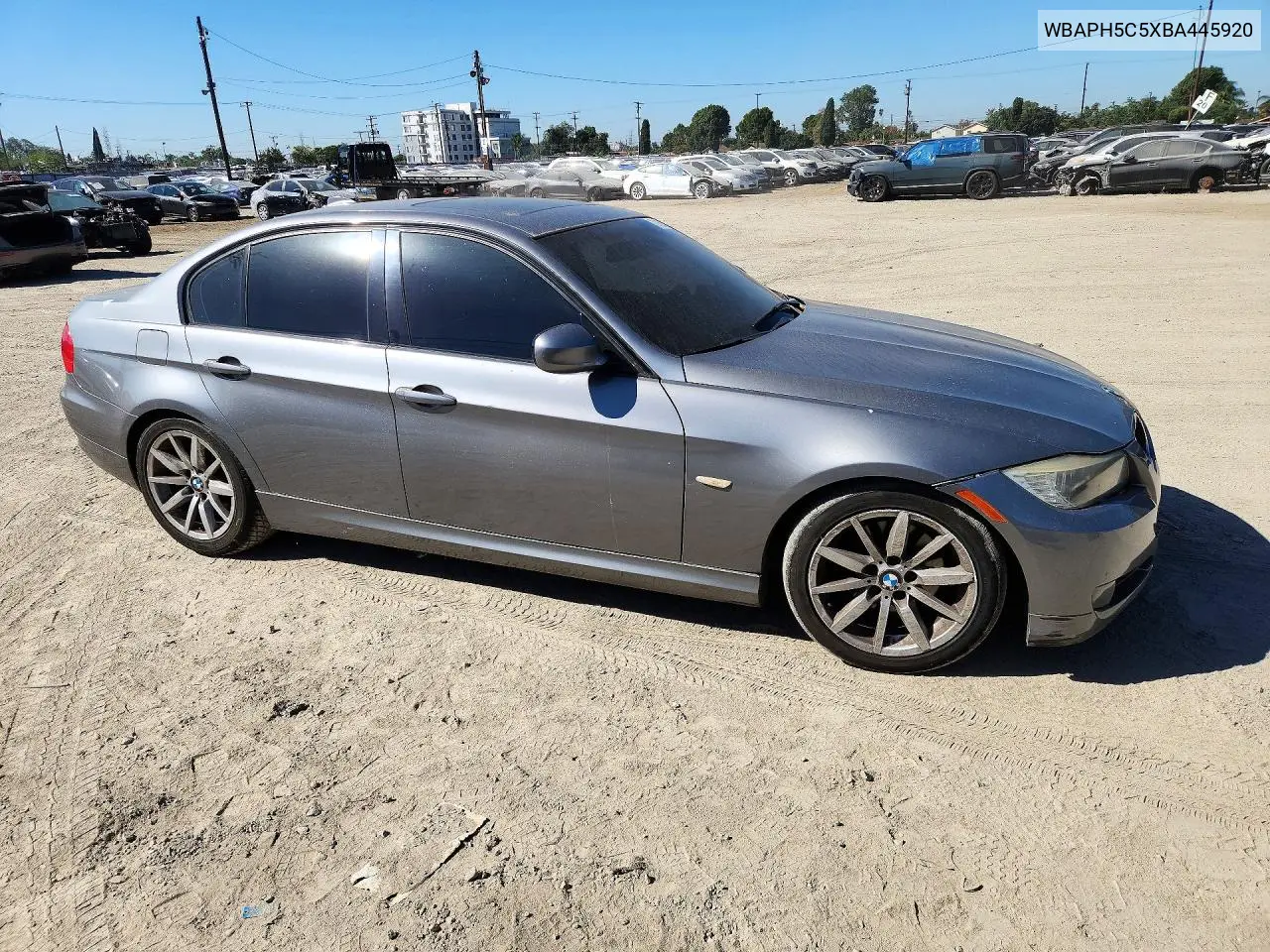 2011 BMW 3ER VIN WBAPH5C5XBA445920 — фото 4