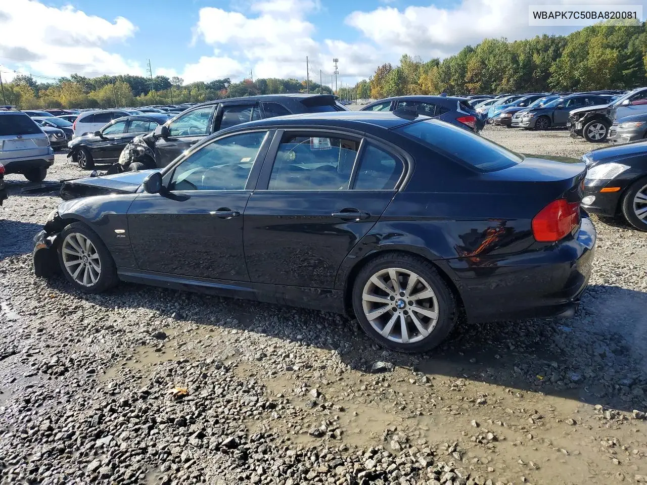 2011 BMW 3ER VIN WBAPK7C50BA820081 — фото 2
