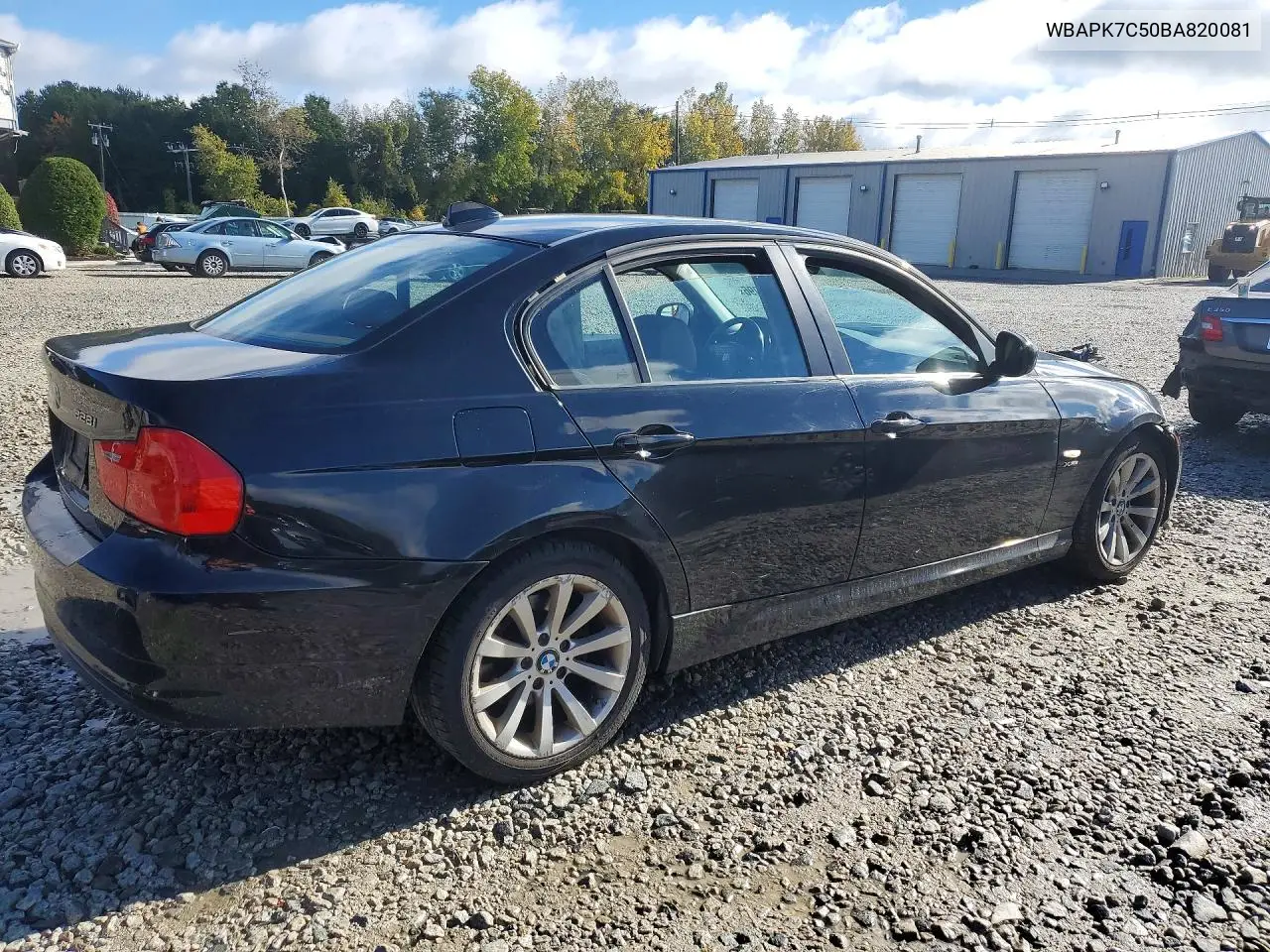 2011 BMW 3ER VIN WBAPK7C50BA820081 — фото 3