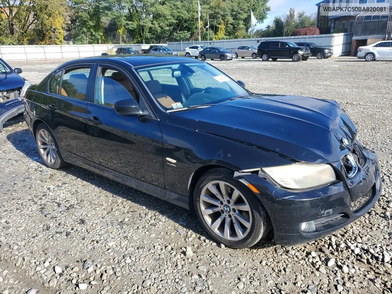2011 BMW 3ER VIN WBAPK7C50BA820081 — фото 4