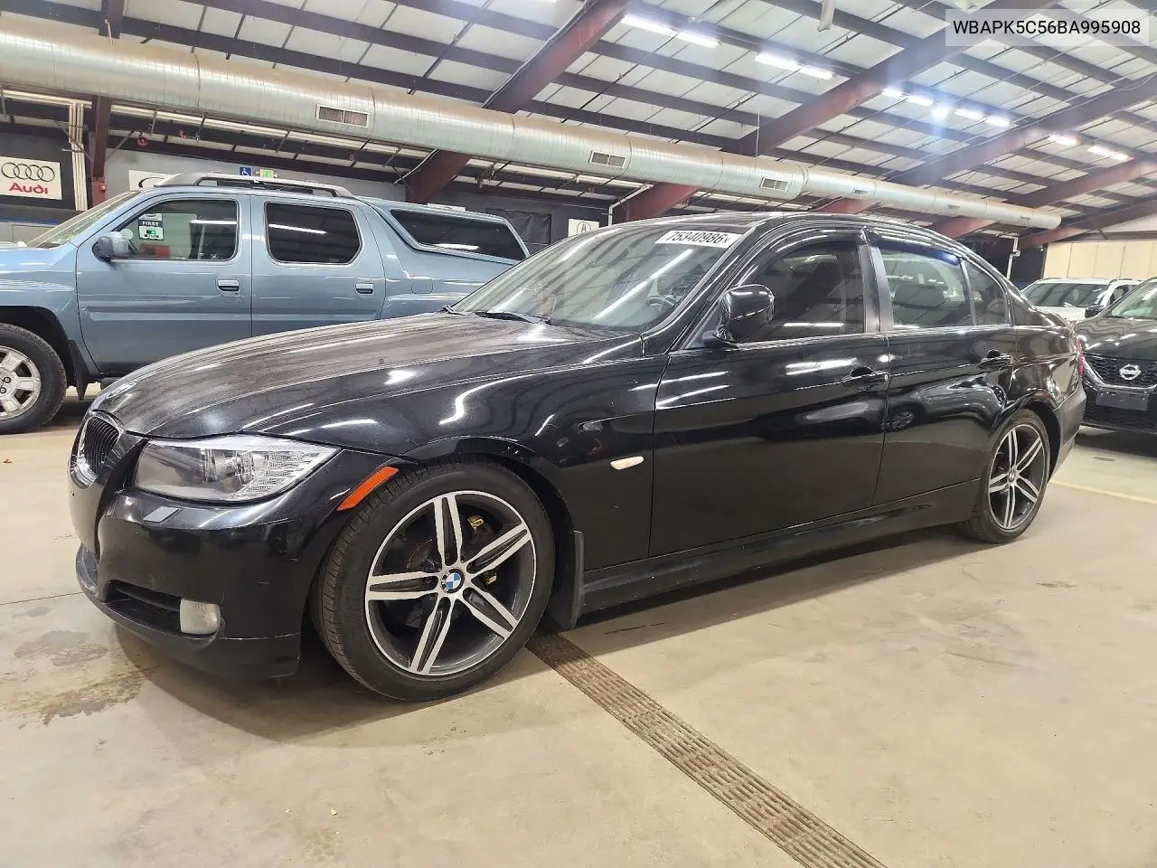 BMW 3ER 2011, VIN WBAPK5C56BA995908