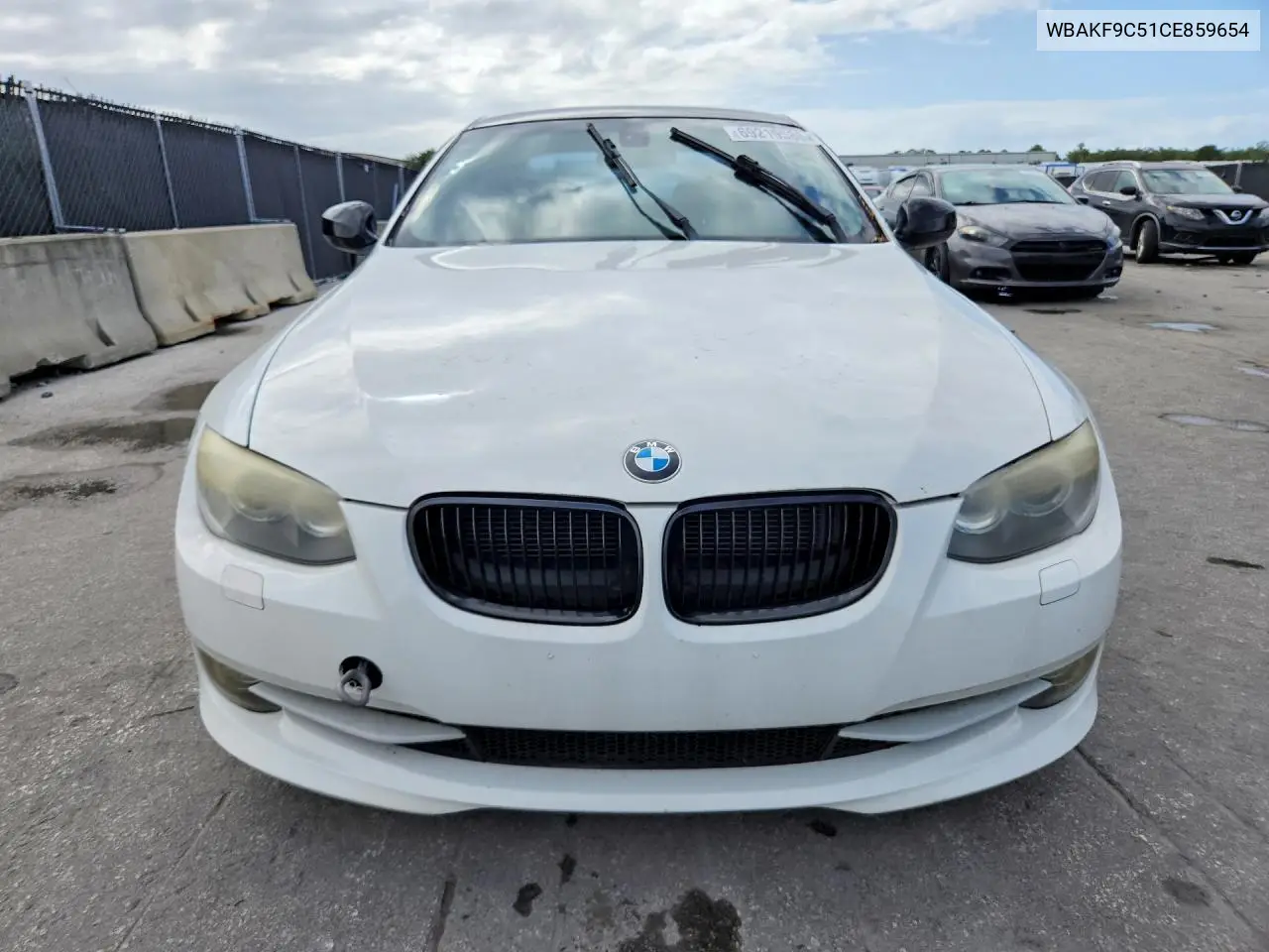 2012 BMW 3ER VIN WBAKF9C51CE859654 — фото 5