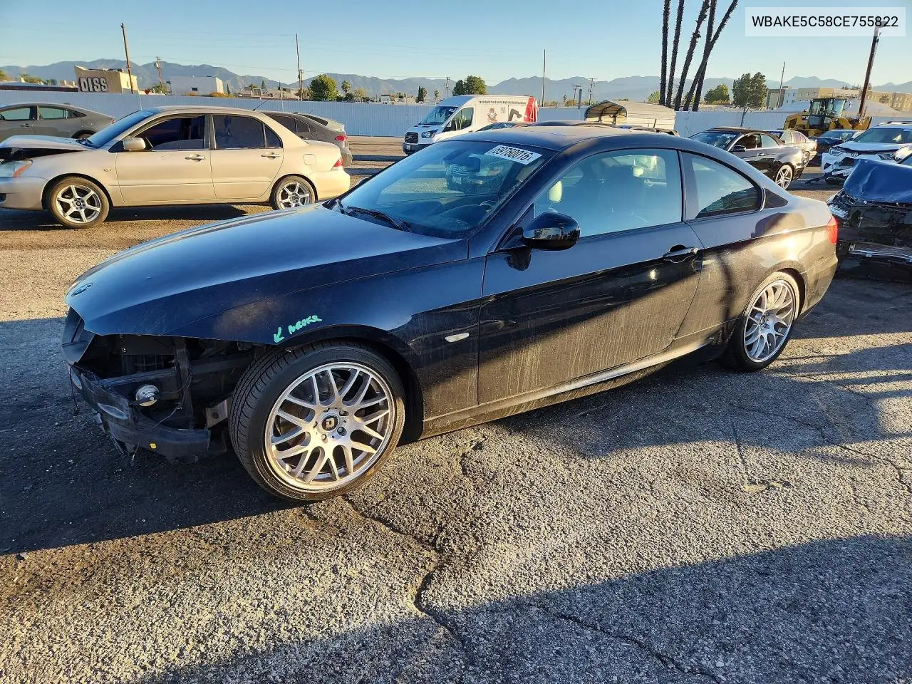 BMW 3ER 2012, VIN WBAKE5C58CE755822