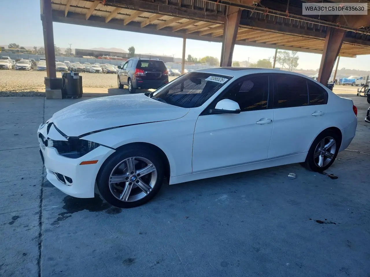 BMW 3ER 2013, VIN WBA3C1C51DF435630