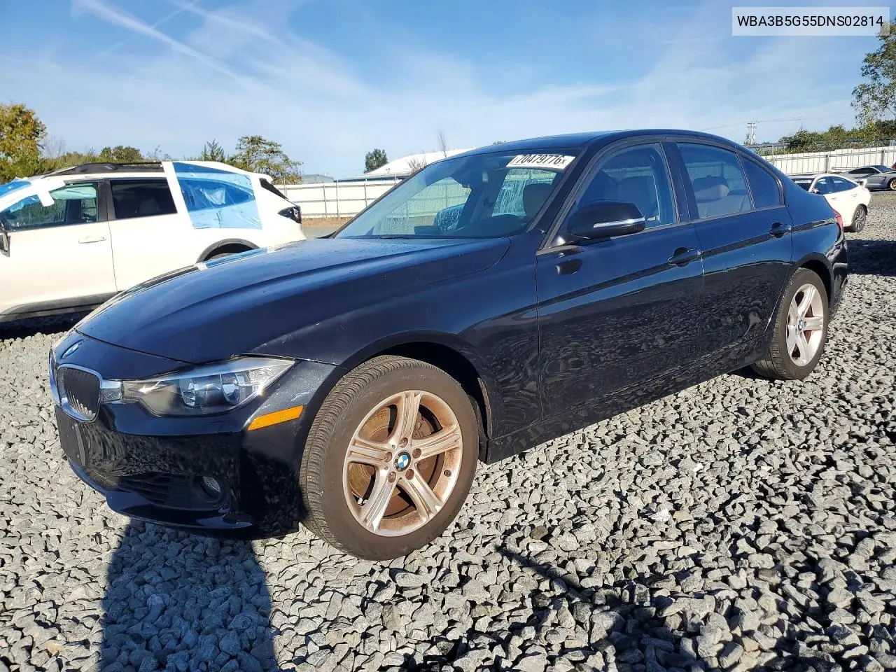 BMW 3ER 2013, VIN WBA3B5G55DNS02814