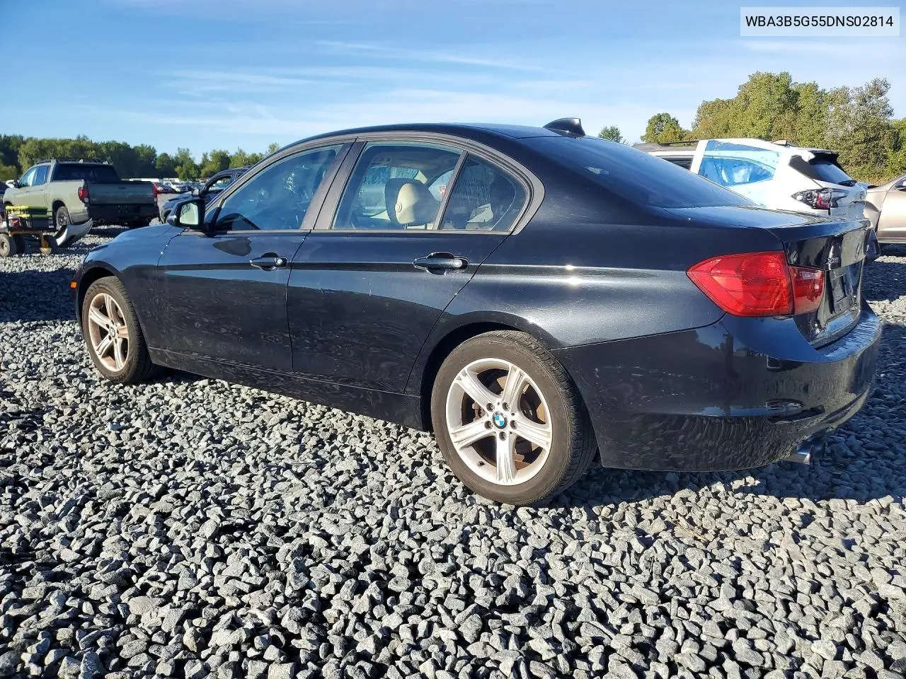 2013 BMW 3ER VIN WBA3B5G55DNS02814 — фото 2
