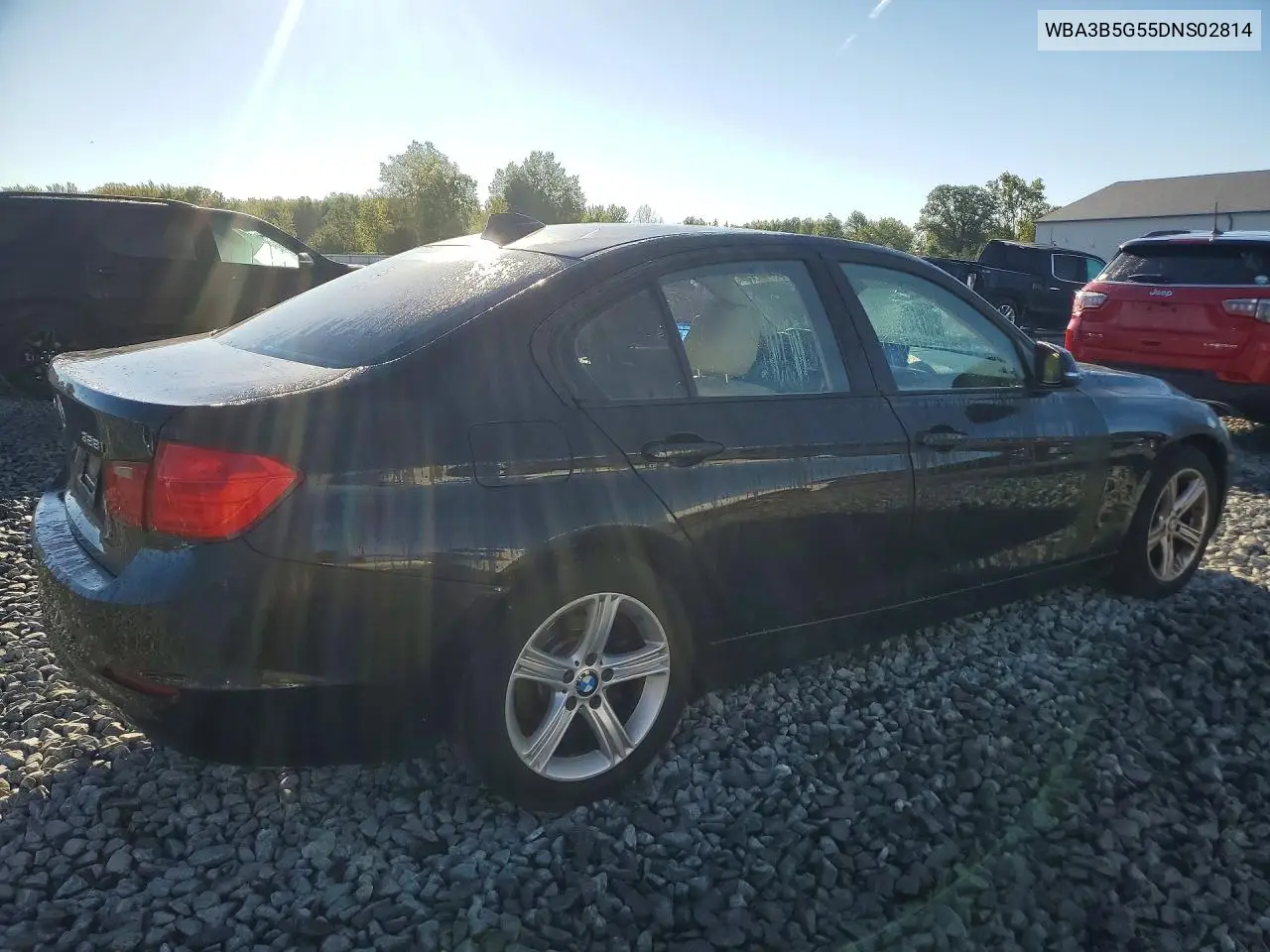 2013 BMW 3ER VIN WBA3B5G55DNS02814 — фото 3