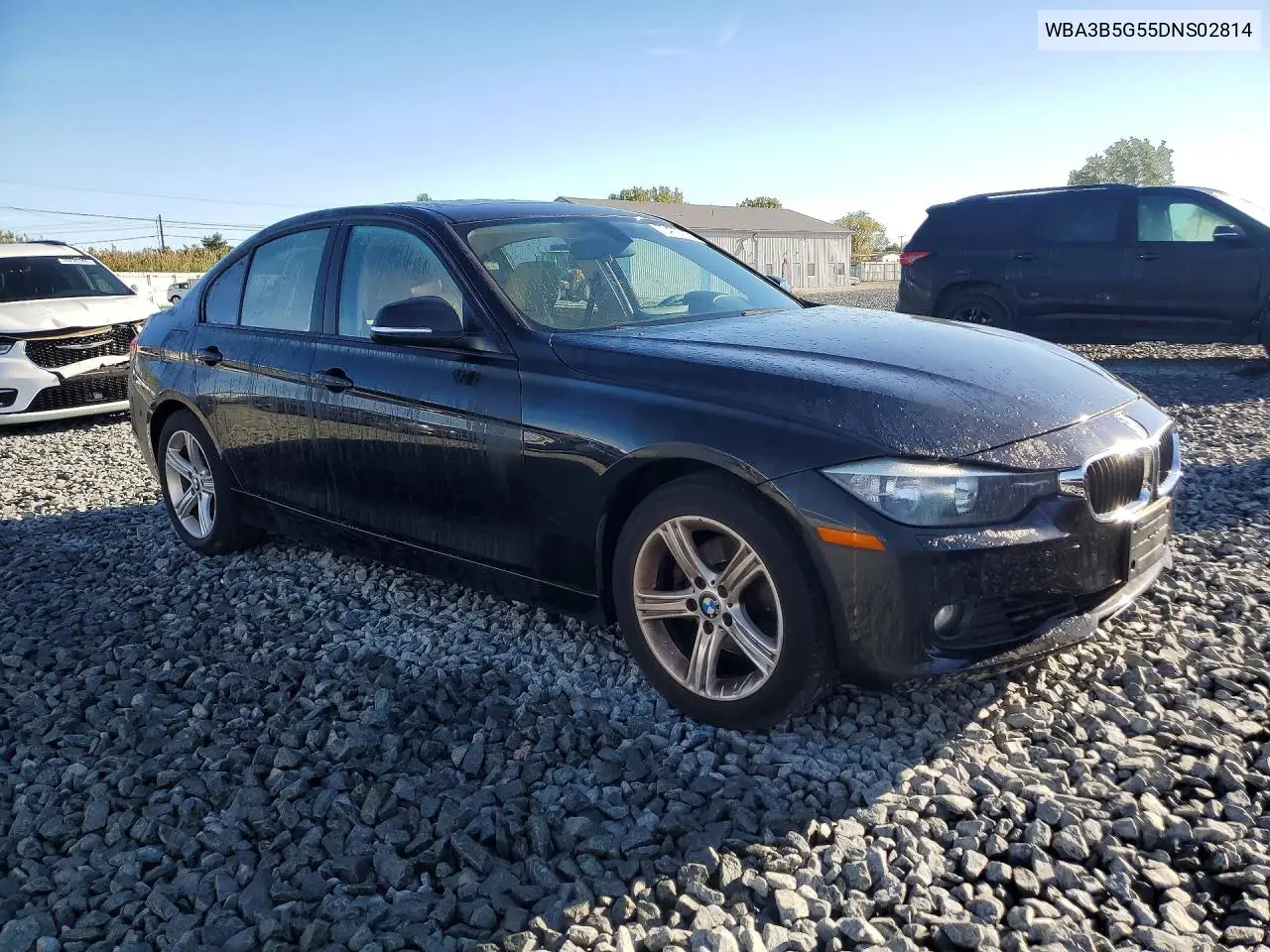 2013 BMW 3ER VIN WBA3B5G55DNS02814 — фото 4