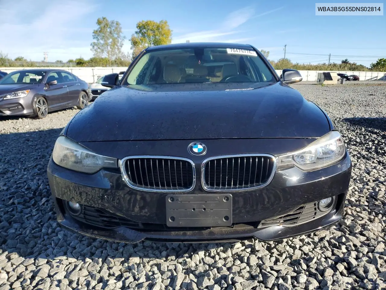 2013 BMW 3ER VIN WBA3B5G55DNS02814 — фото 5