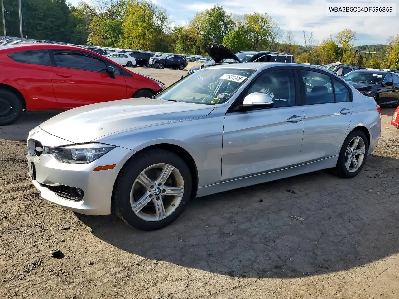 BMW 3ER 2013, VIN WBA3B5C54DF596869