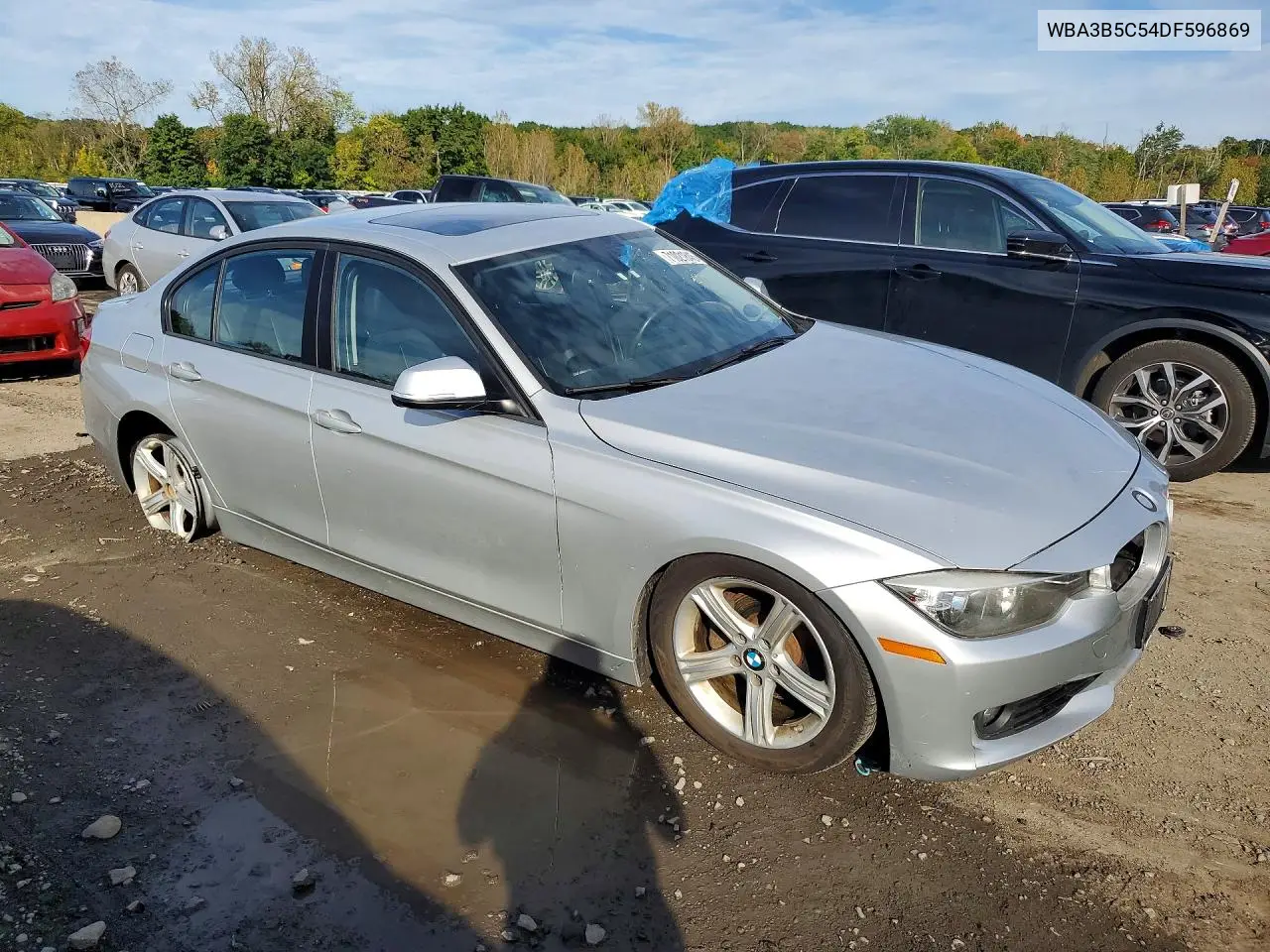 2013 BMW 3ER VIN WBA3B5C54DF596869 — фото 4